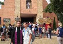 Spotkanie z Panią Doktor na pielgrzymce