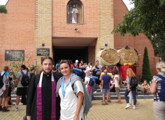 Spotkanie z Panią Doktor na pielgrzymce