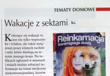 Wakacje z sektami w tygodniku Idziemy