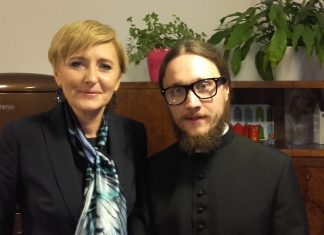 Pani Agata Duda – „witam księdza hipstera!”