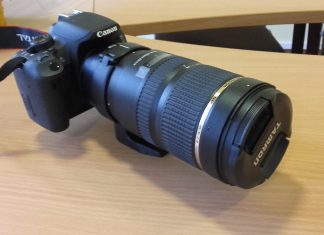 Nowy obiektyw do aparatu służbowego