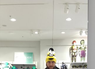 Przyjemnie, śmieszne zakupy