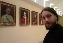 Spotkanie imieninowe w domu biskupim