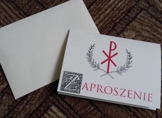 Zaproszenie na święcenia kapłańskie mojego ucznia