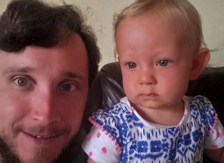 Sierpniowe odwiedziny chrześnicy