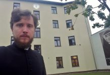 Poświecenie nowego domu zakonnego