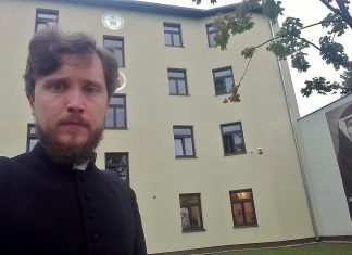 Poświecenie nowego domu zakonnego