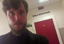 Byłem w sądzie na sali rozpraw