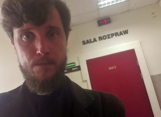 Byłem w sądzie na sali rozpraw