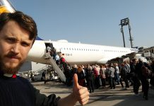 Z głową w chmurach, do Fatimy