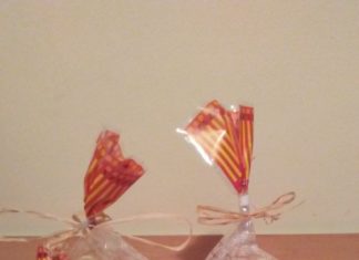 Baranki na klatce schodowej