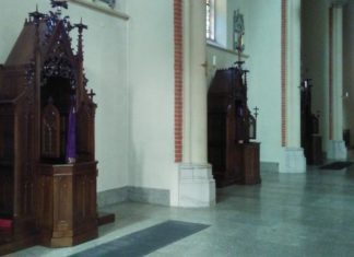 Dyżur spowiedniczy w mojej katedrze – kwiecień 2018