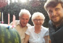 Arbuz + 8 i 3 świeczki