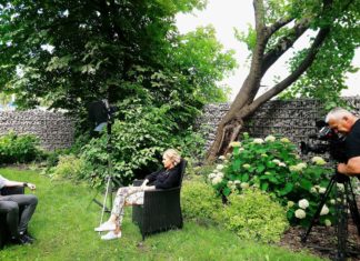 Nagranie dla TVP INFO o hospicjum