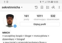 Ponad 1000 foloowersów na instagramie