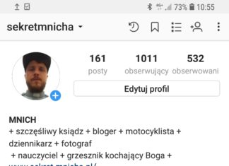 Ponad 1000 foloowersów na instagramie