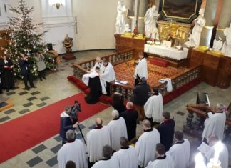 Ordynacja kolegi duchownego – w befce i w koloratce