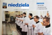 Posługi kleryckie w Tygodniku Katolickim Niedziela