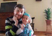 Marcowe odwiedziny chrześnicy