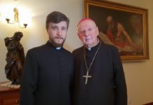 Życzenia, nagranie i kawa u Seniora