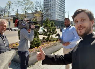 Nagranie do TVP3 o Triduum