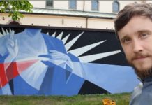 Mural – Miłosierdzie bez Oblicza