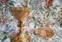 Kielich dla MBP Pani Chojen w 10. rocznicę święceń