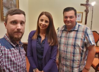 TV w gościnie u biskupa