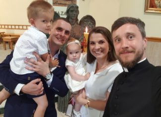 Chrzciny u …rodziny