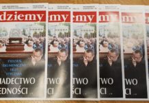 Foto na okładce tygodnika IDZIEMY