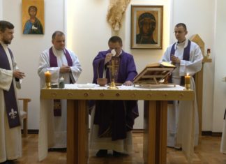 Transmisje porannych Mszy świętych w czsie zarazy