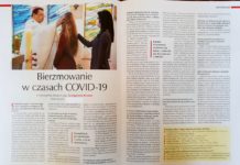 Bierzmowania w czasach covid19 – wywiad w IDZIEMY