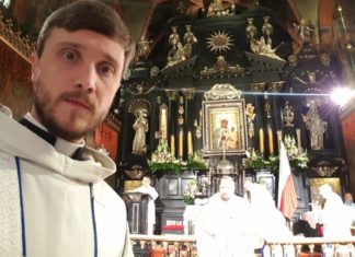 Dziękczynienie za 11 lat kapłaństwa u Matki Bożej