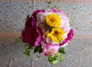 Imieninowe kwiaty też były!