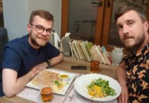 Spotkanie z kolegą księdzem z insta