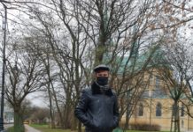 Skórzany outfit zimowy