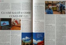 Co Kościół robił w czasie covid – 19 – artykuł w Idziemy