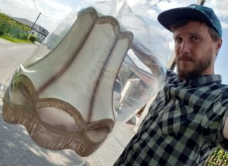 Abażur na lampę domową