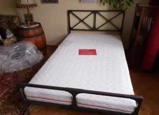 Łóżko przyjechało!