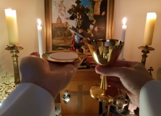 Kapłańska Eucharystia w czasie covid19