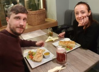 Rodzinne spotkanie na mieście