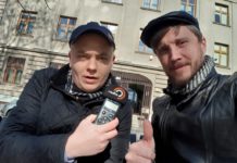 Nagranie do radia i rozmowa