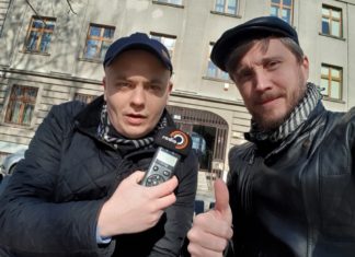 Nagranie do radia i rozmowa