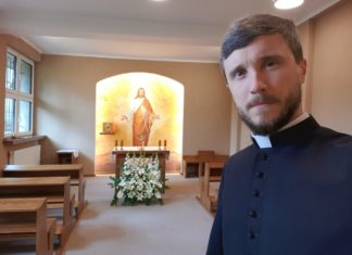 Poświecenie kaplicy w domu formacyjnym