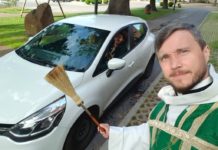 Poświęcenie pojazdów w święto św. Krzysztofa