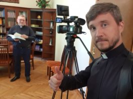 Wrześniowe nagranie za kamerą