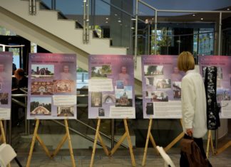 Moje zdjęcia na wystawie w Wilnie