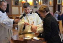 Chrzciny w rodzinie na św. Tereskę