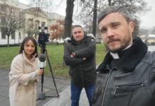 Nagrania z mediami o świętach i o Kościele