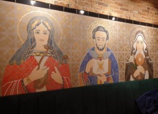 Adwentowa pizza ze świętymi